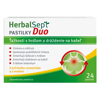 HerbalSept DUO pastilky